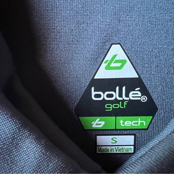 🔥BOLLE GOLF MEN'S Striped Polo STYLE #4482-30 CC2102 COLOR GREY NWT pick size - Picture 14 of 16